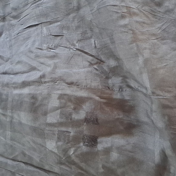 Burberry Womens Luxury Prorsum Back Ruched Lightweight Trench Coat Zip Up S-6 - Picture 12 of 15